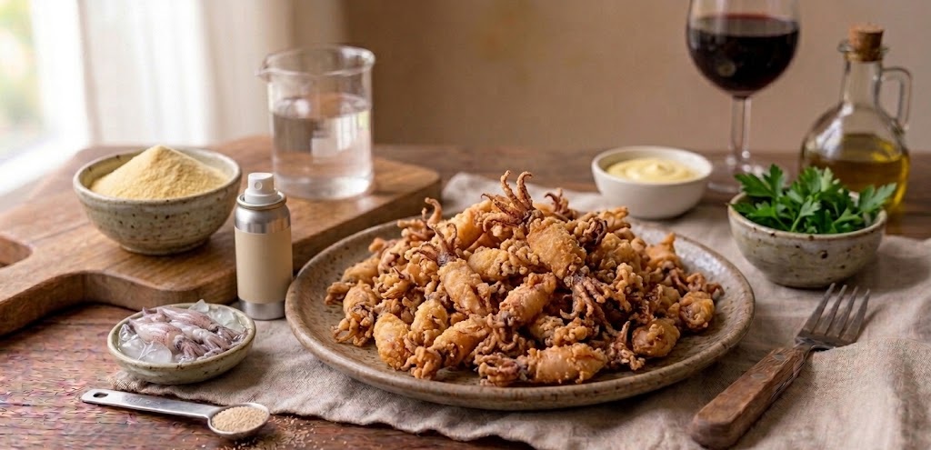 Calamaretti Spillo (Croccanti in 5 Minuti)