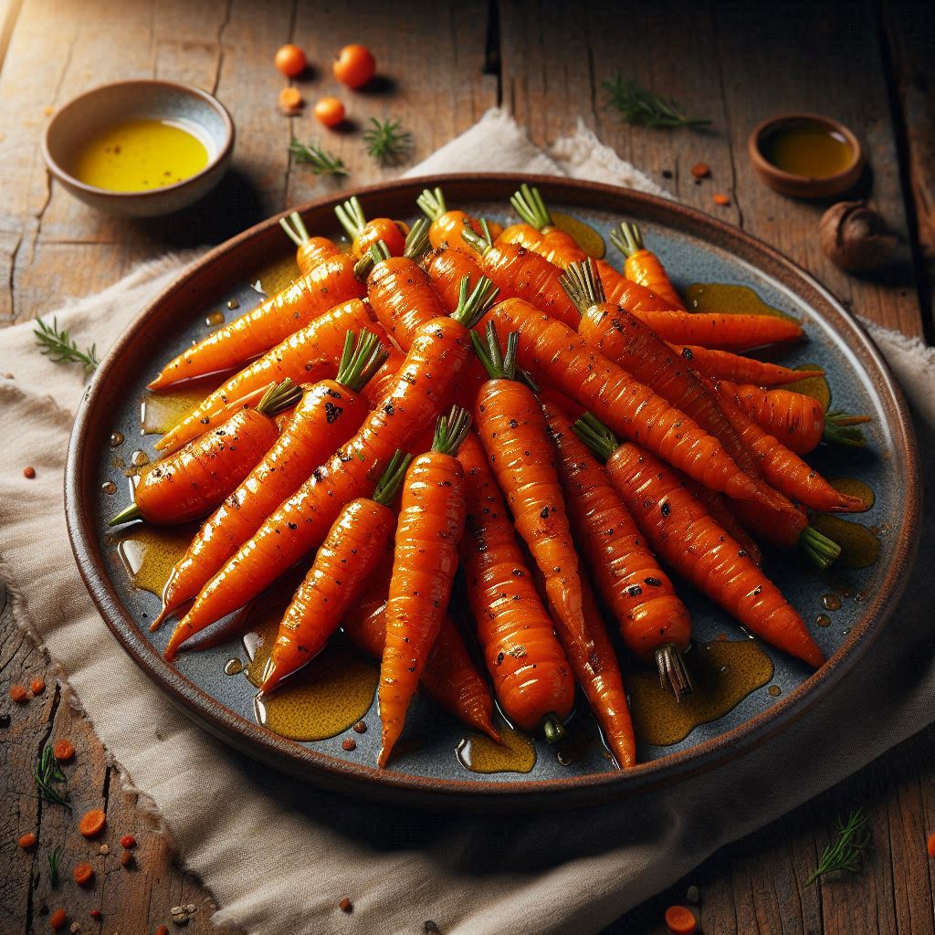 Carote Laccate Soia e Miele (Agrodolci e Veloci)