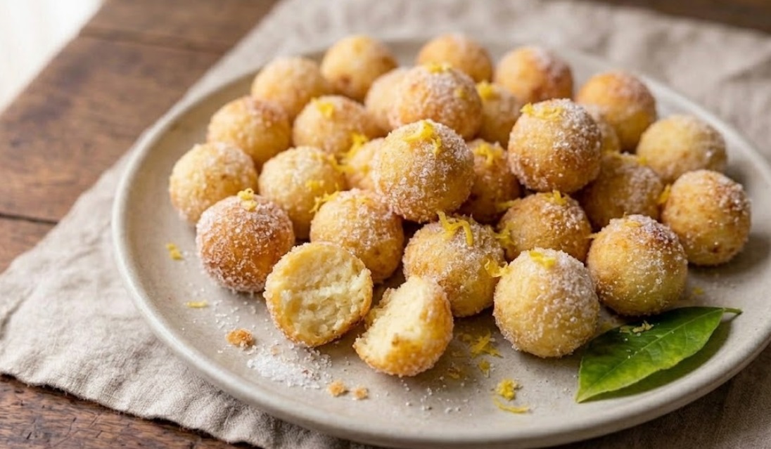 Castagnole alla Ricotta (Soffici e Senza Olio)