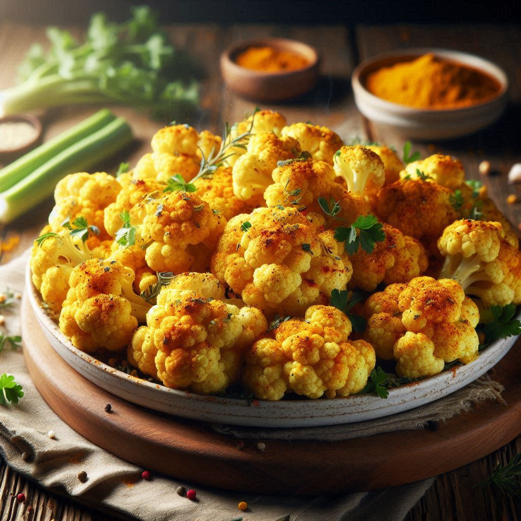 Cavolfiore alla Curcuma (Speziato, Dorato)