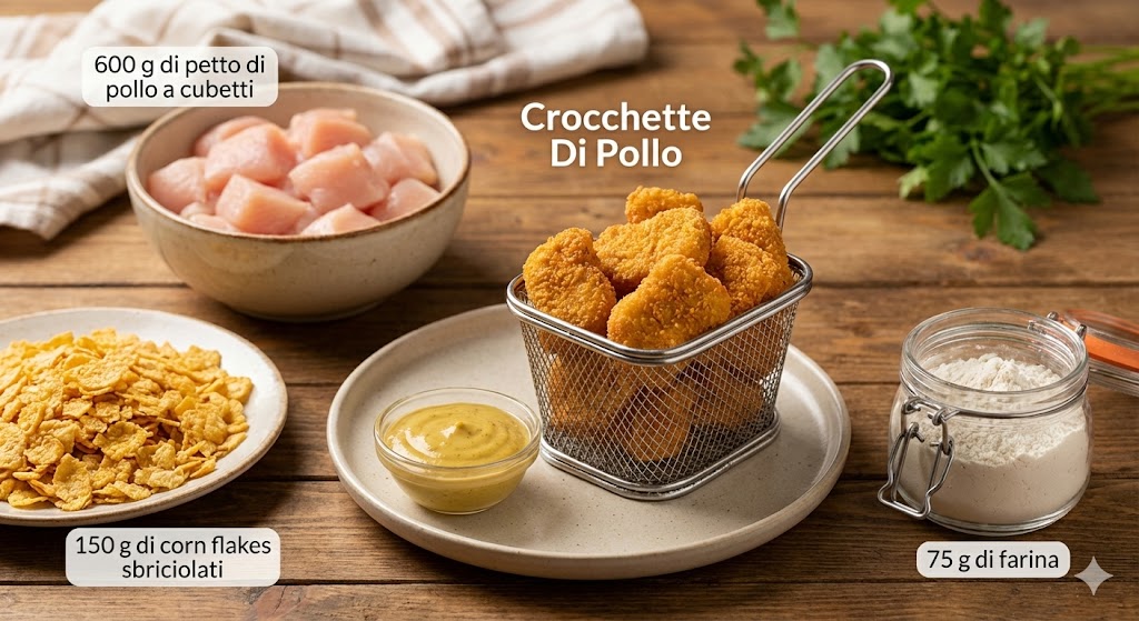 Bocconcini di Pollo ai Cereali (Massima Croccantezza)