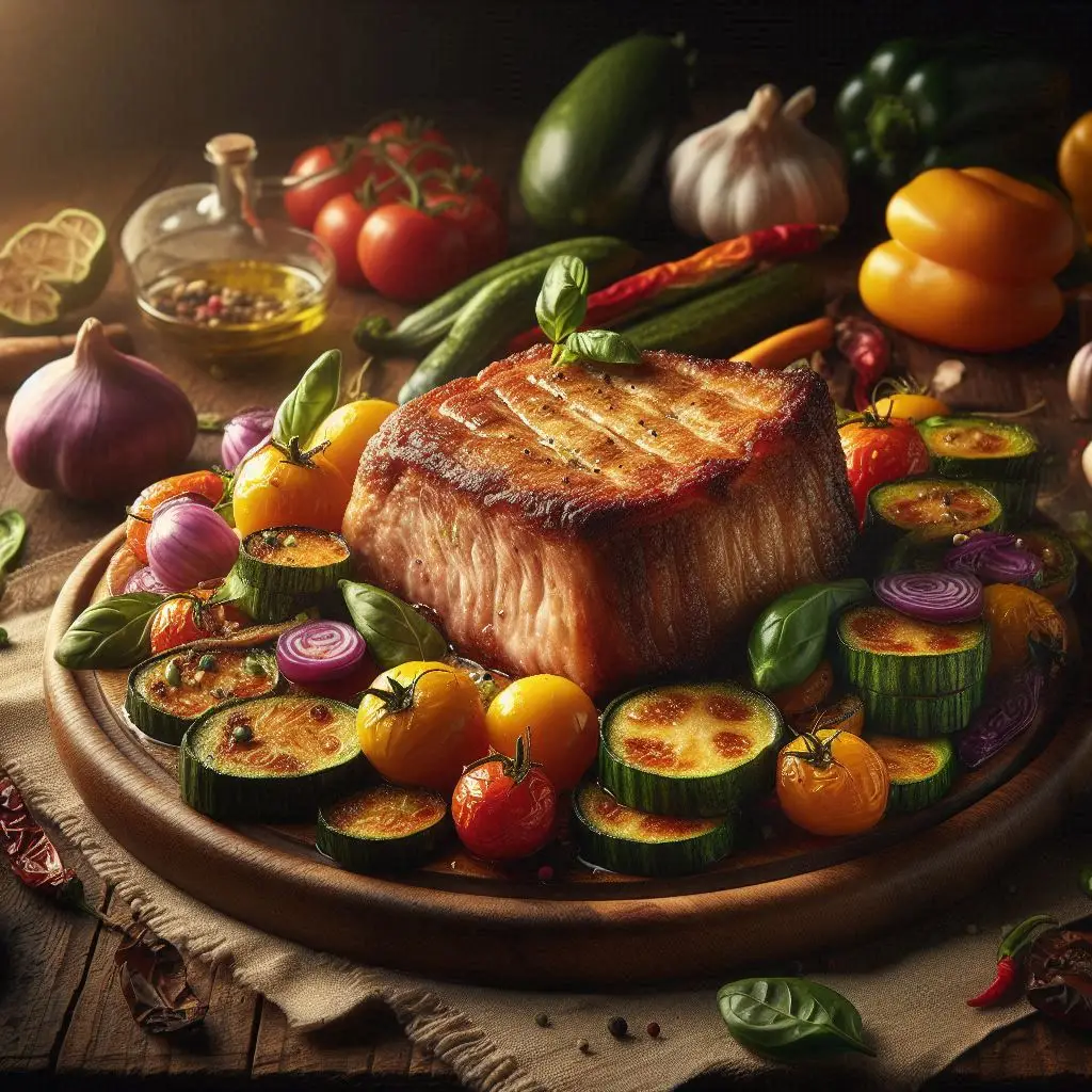 Filetto di Maiale e Verdure (Piatto Unico in 35 Minuti)