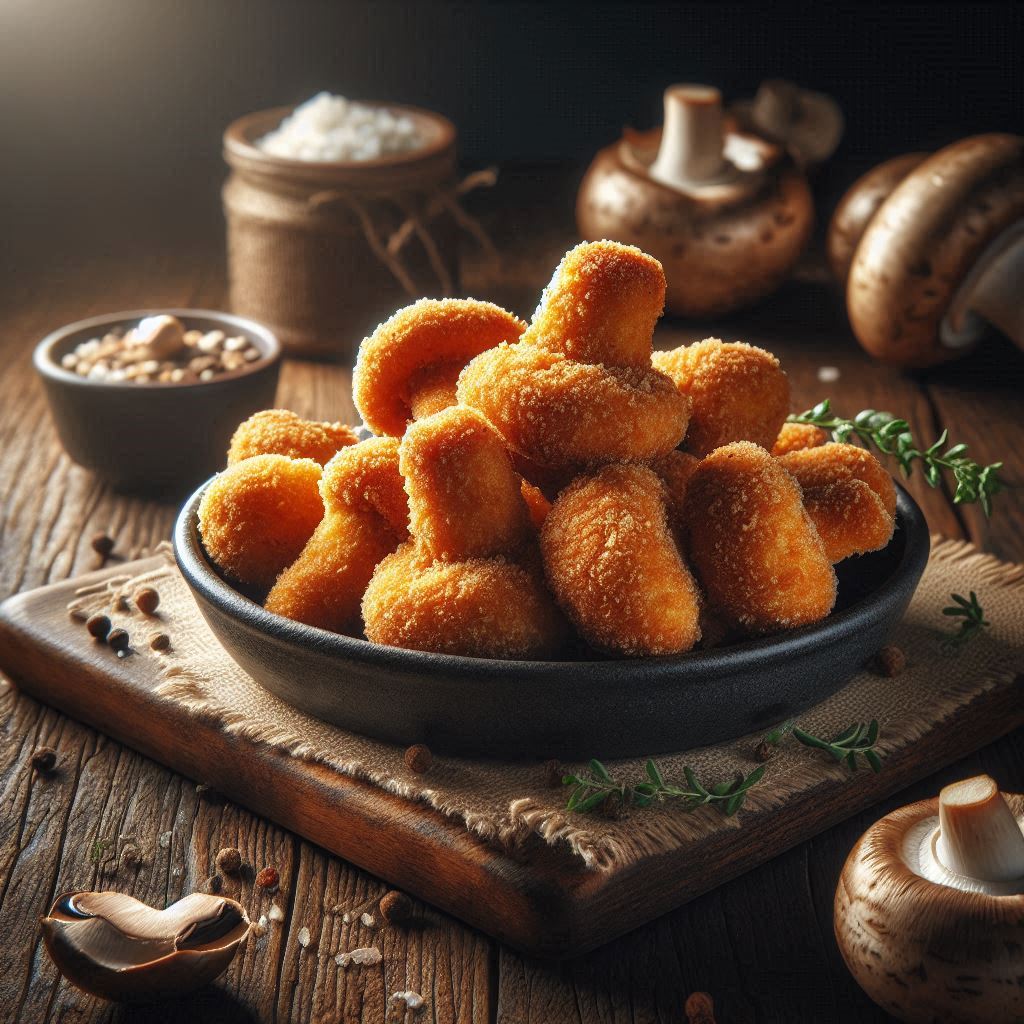 Funghi Panati Surgelati (Antipasto Dorato in 15 Minuti)