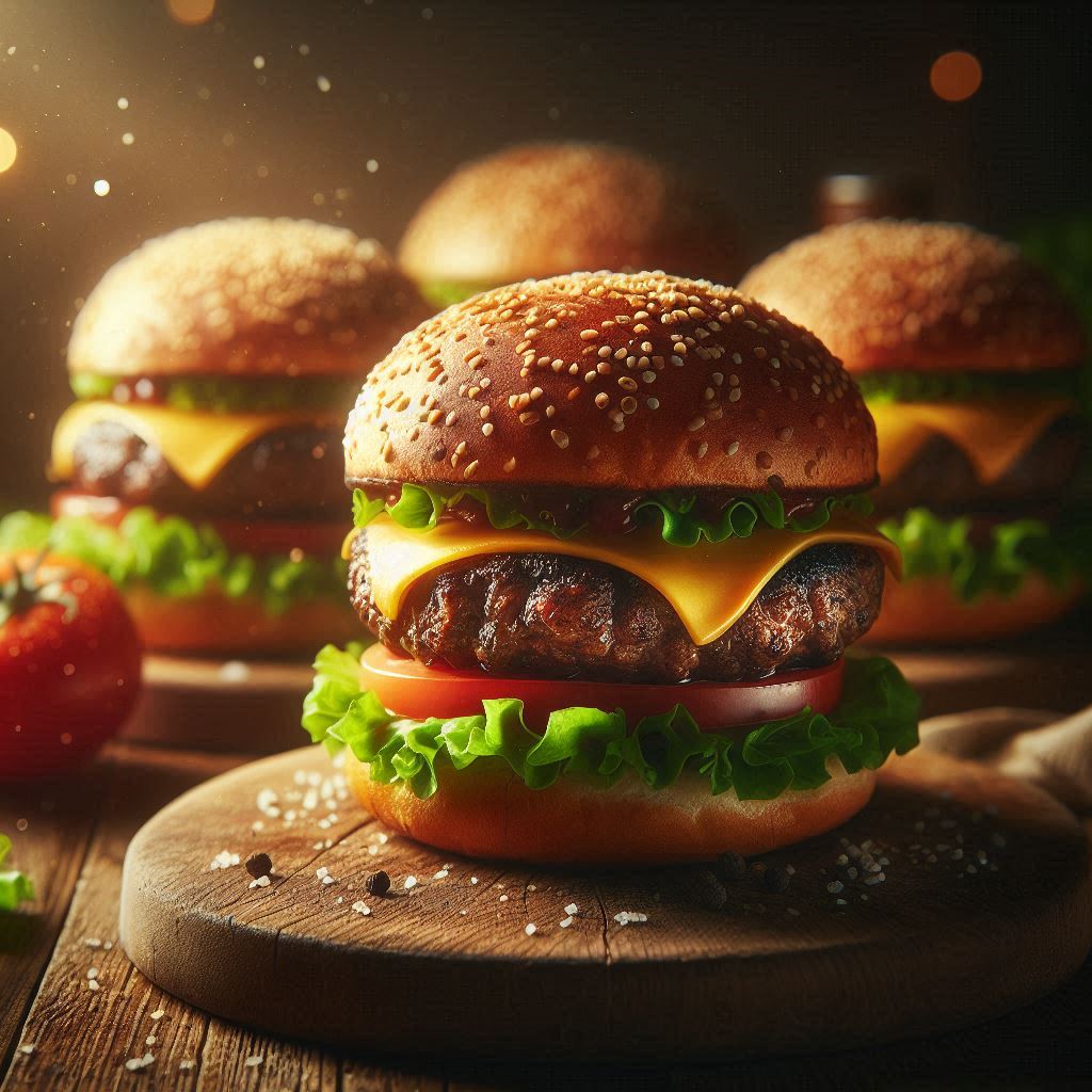 Hamburger Perfetto (Succoso e Dorato in 8 Minuti)