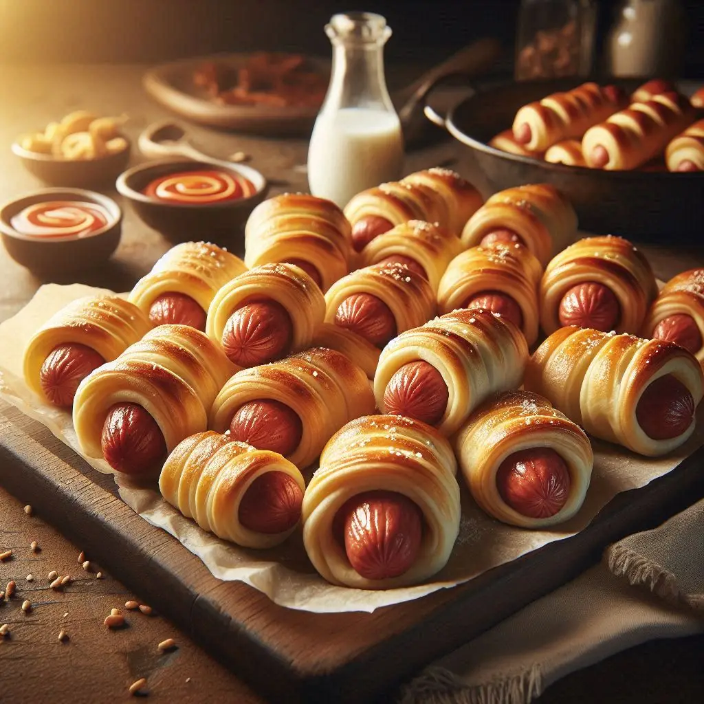 Rustici ai Wurstel (Pigs in a Blanket in 10 Minuti)