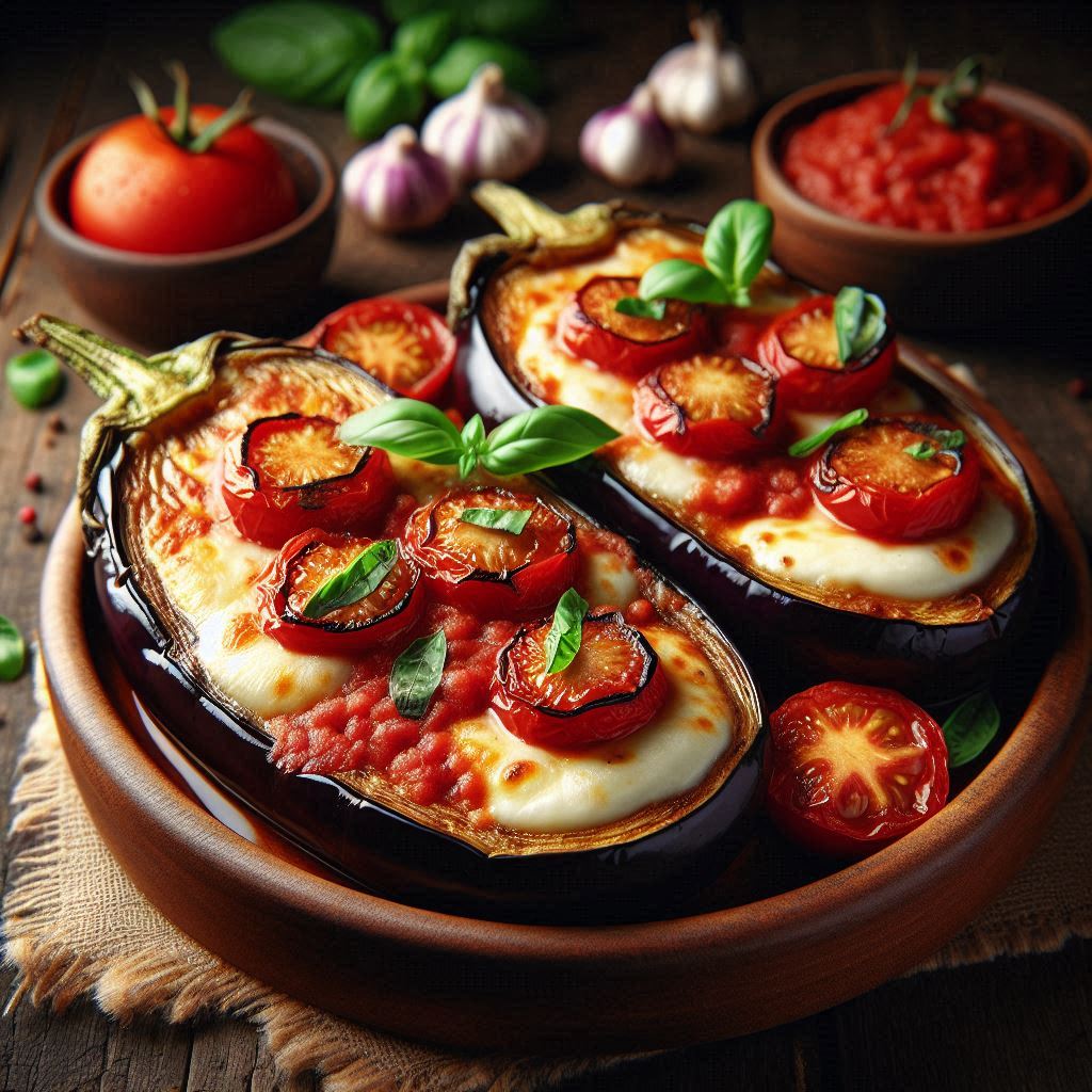 Melanzane alla Parmigiana (Farcite e Filanti in 30 Min)