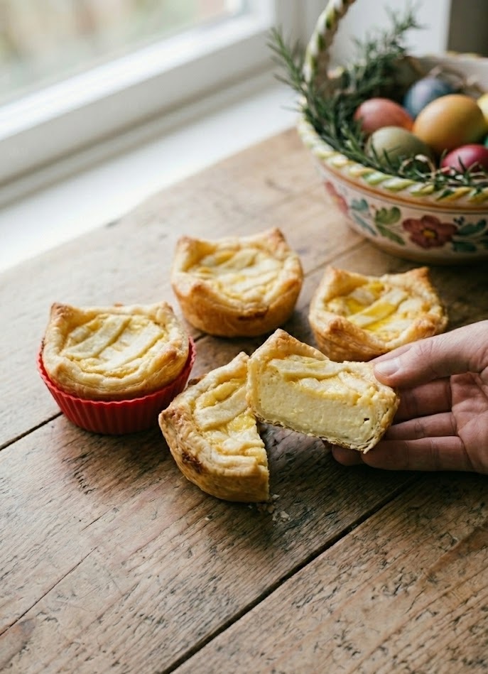 Mini Pastiere Napoletane (Dolce di Pasqua in 20 Minuti)