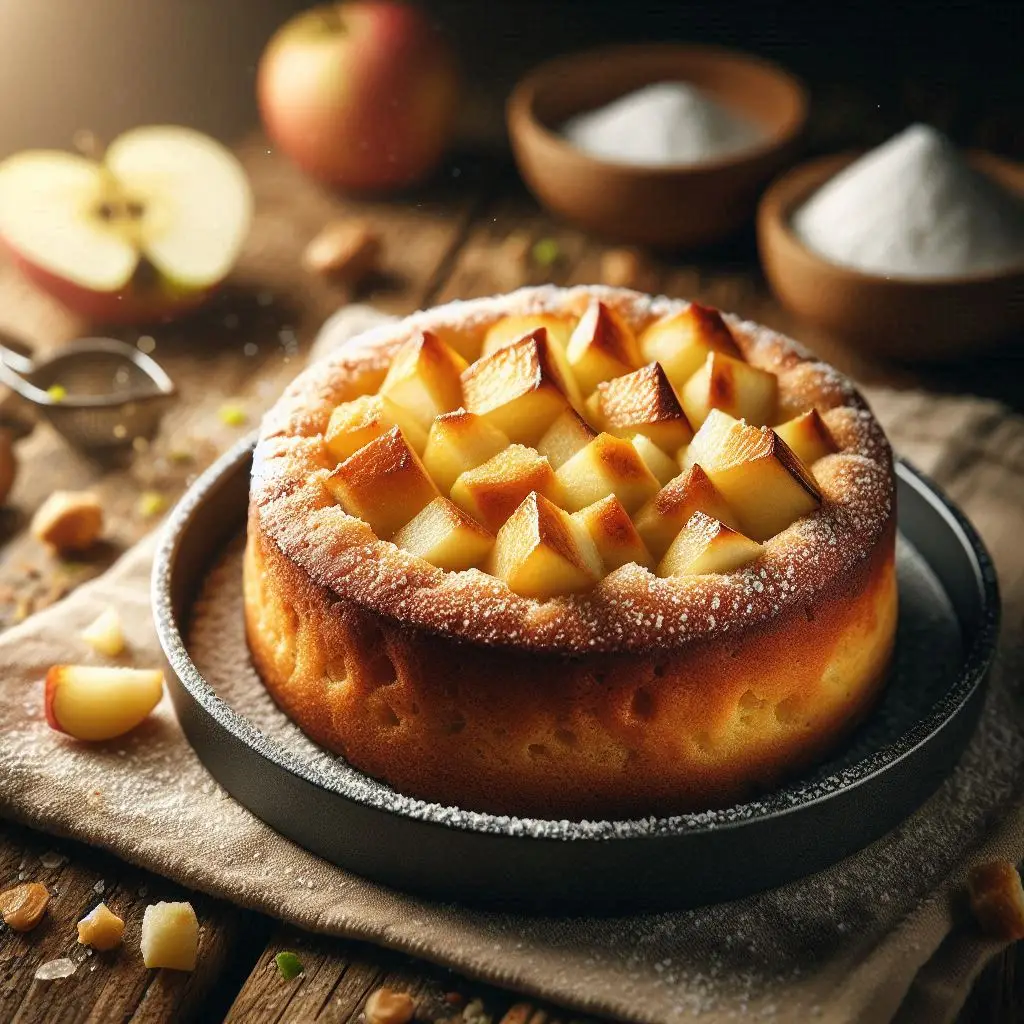 Tortine di Mele Monoporzione (Cuore Caldo in 10 Minuti)