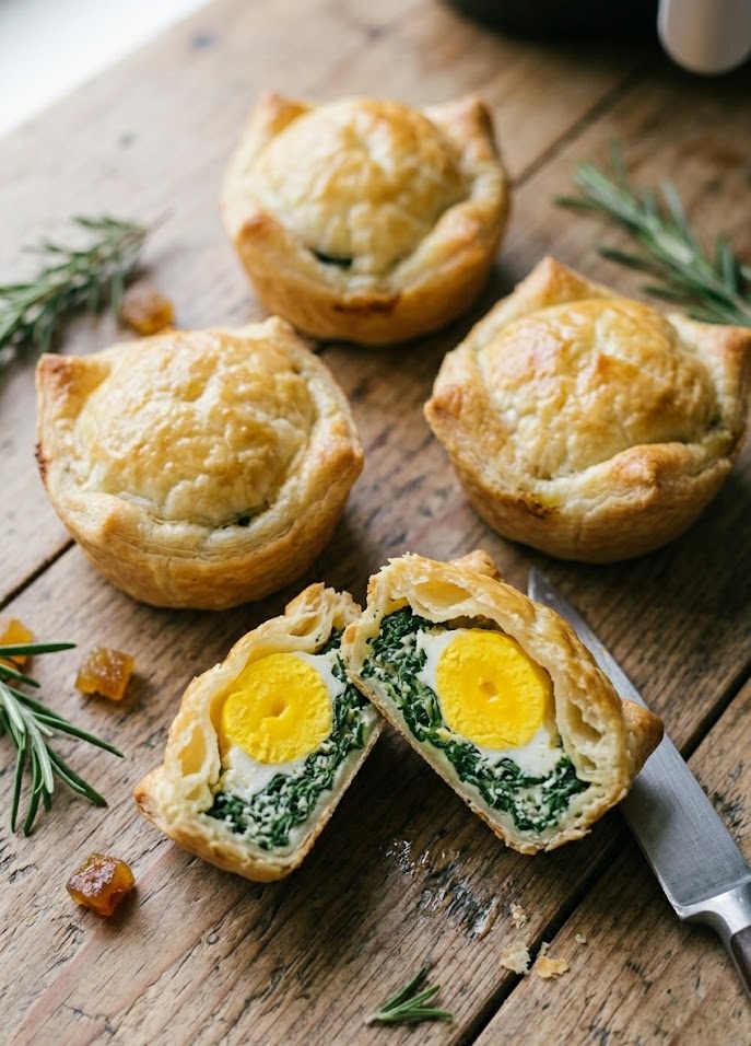 Mini Torte Pasqualine (Scrigni Salati Pronti in 15 Min)
