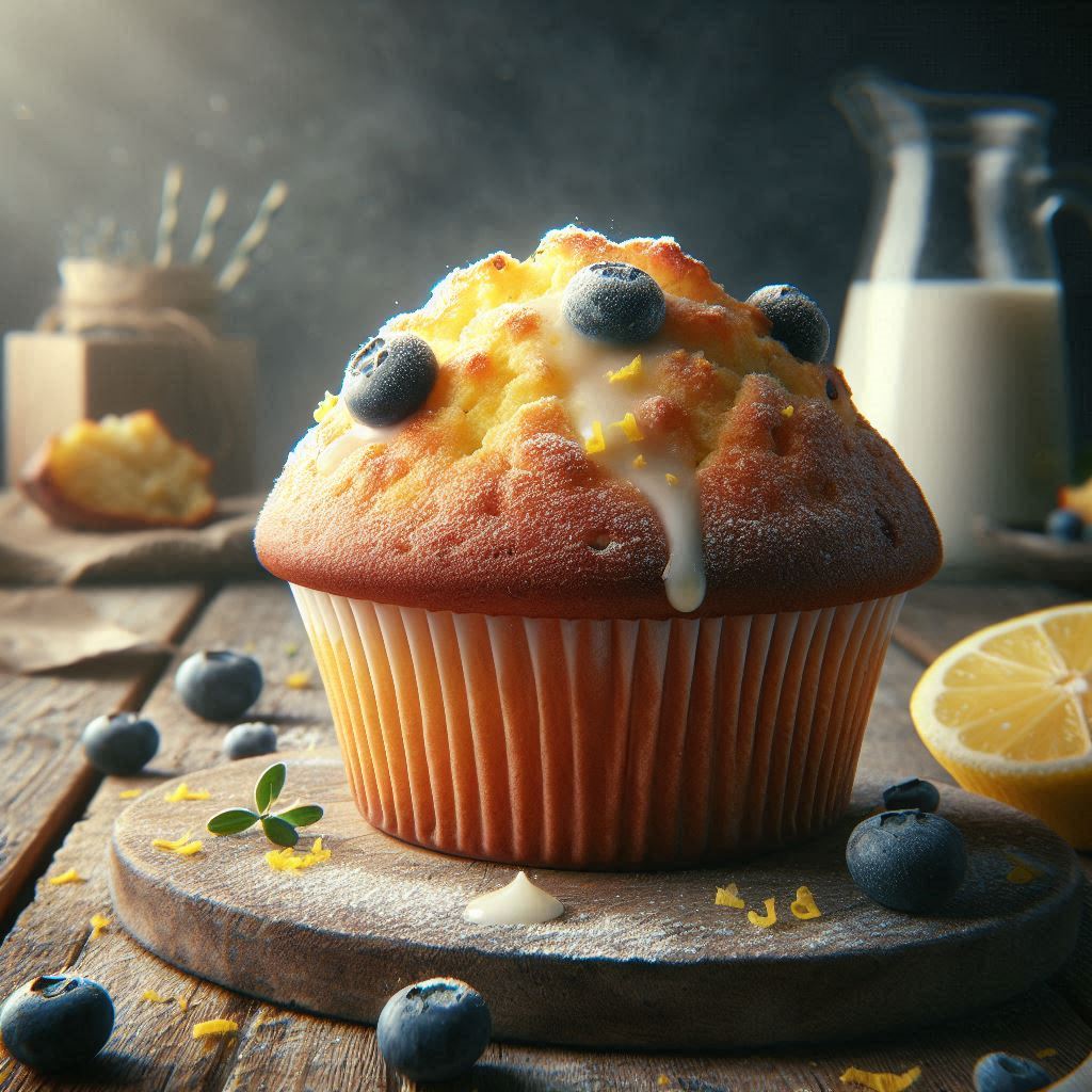 Muffin Cocco e Mirtilli (Leggeri e Soffici in 15 Minuti)