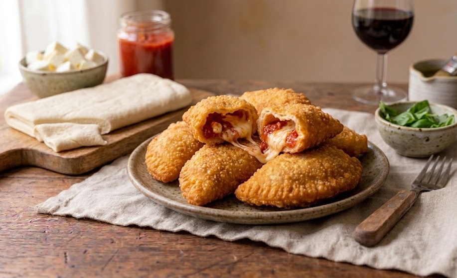 Panzerotti Pugliesi in Friggitrice ad Aria (Pronti Subito)
