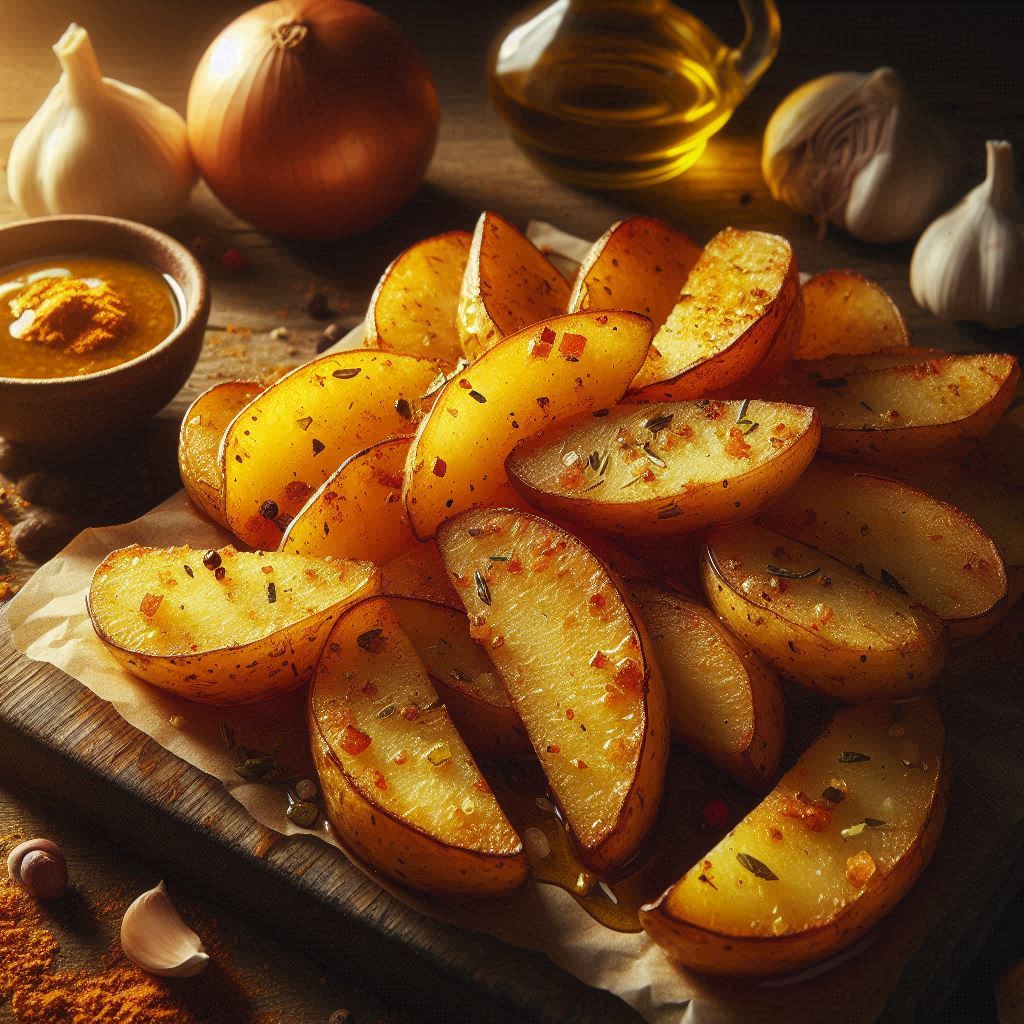 Patate al Parmigiano (Spicchi Rustici in 20 Minuti)