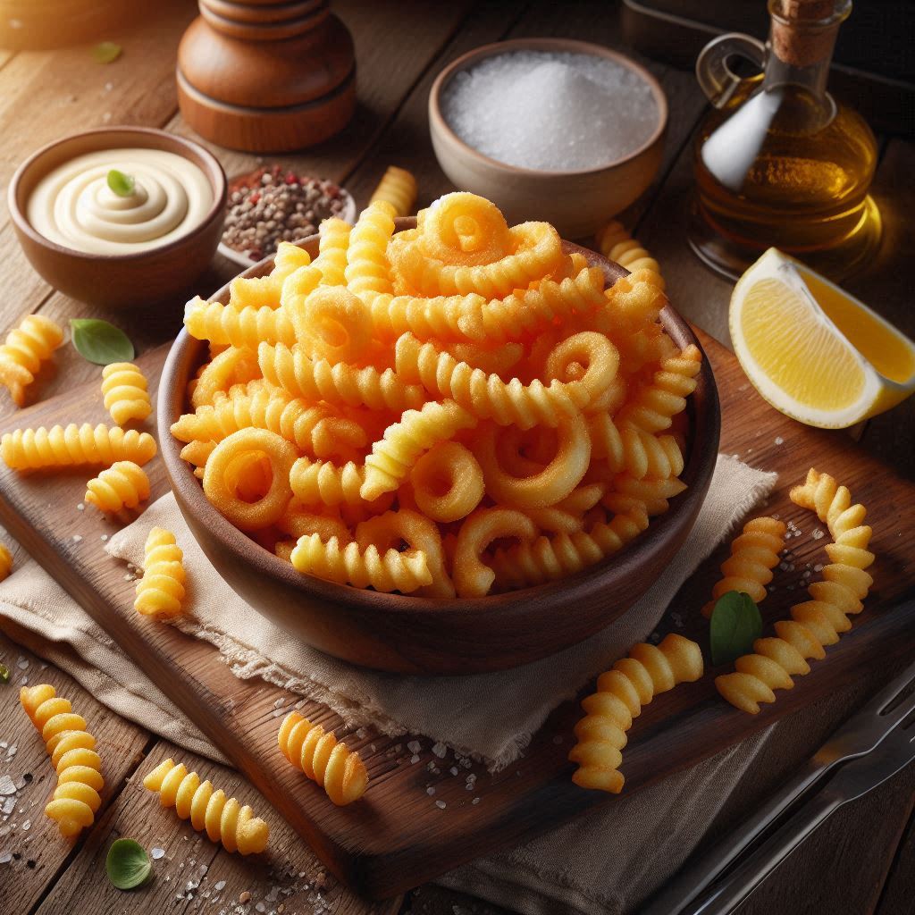 Patatine a Spirale (Riccioli Extra Croccanti in 18 Minuti)