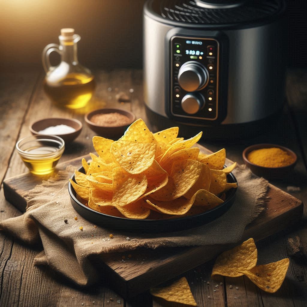 Chips di Tortilla (Snack Veloce Senza Grassi)