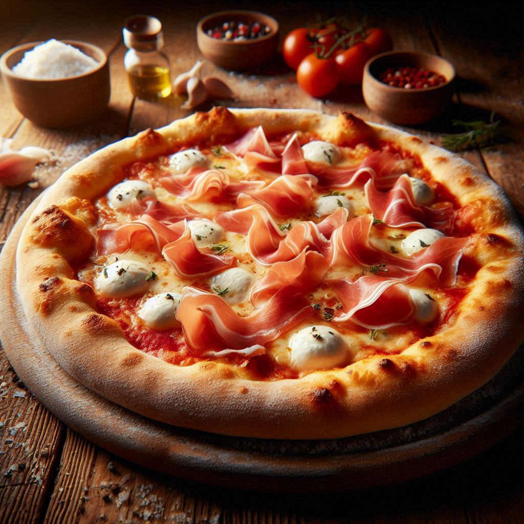 Breakfast Pizza (Uovo dal Tuorlo Fondente in 8 Min)