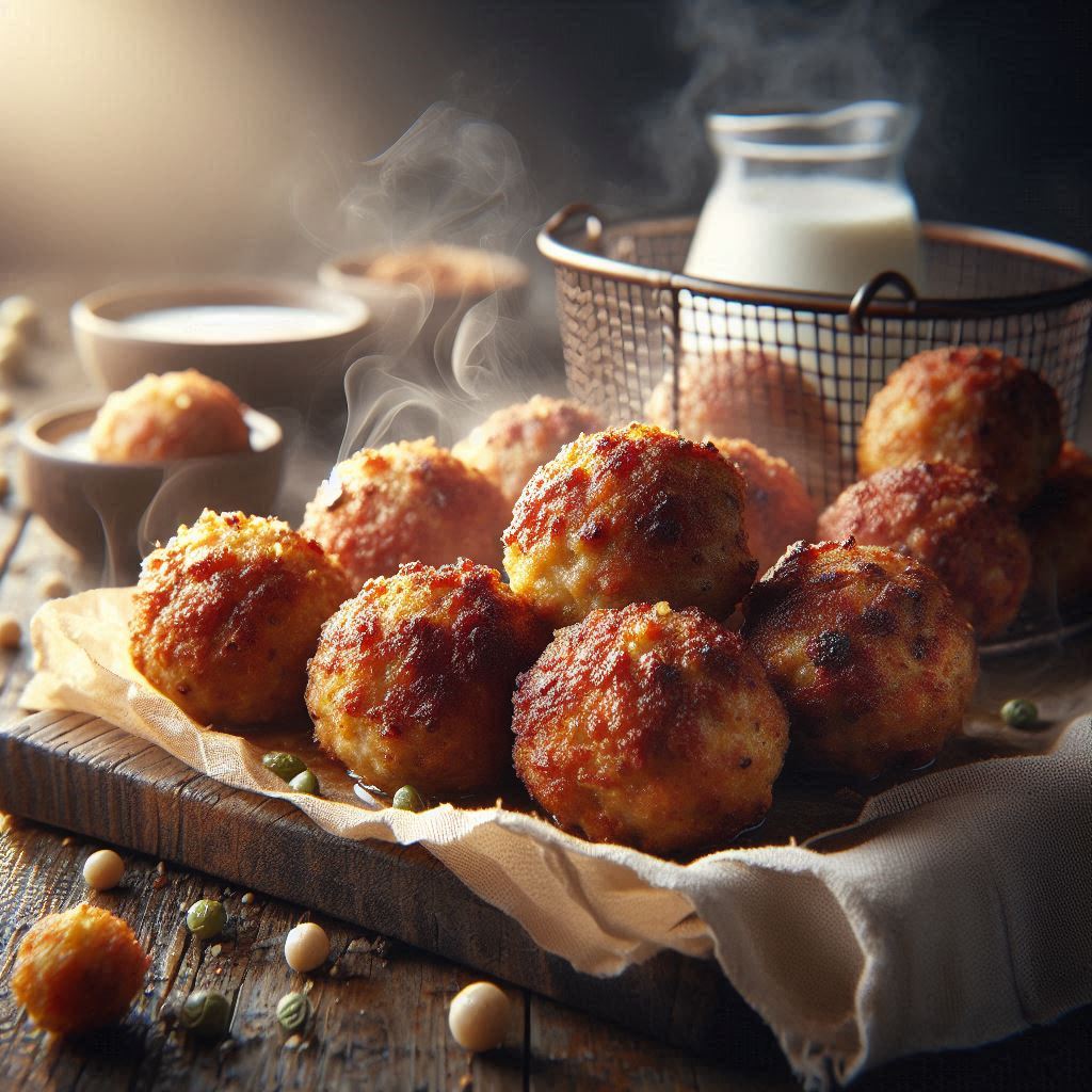 Polpette al Parmigiano (Senza Olio e Morbidissime in 10 Min)