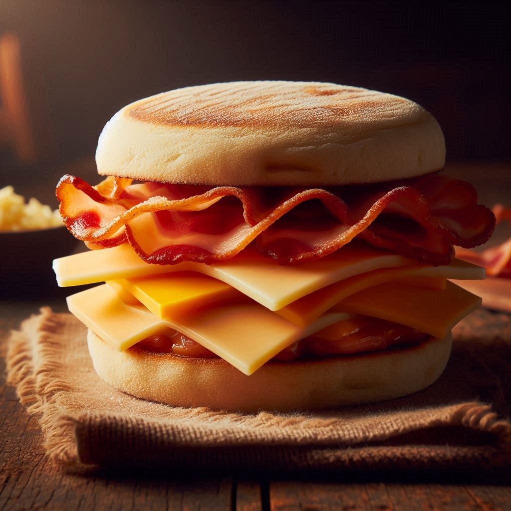 English Muffin Sandwich (Colazione Americana Veloce)