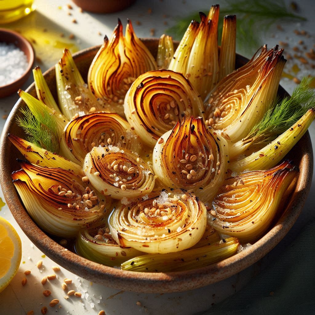 Finocchi Arrostiti al Limone (Delicati e Light in 15 Min)